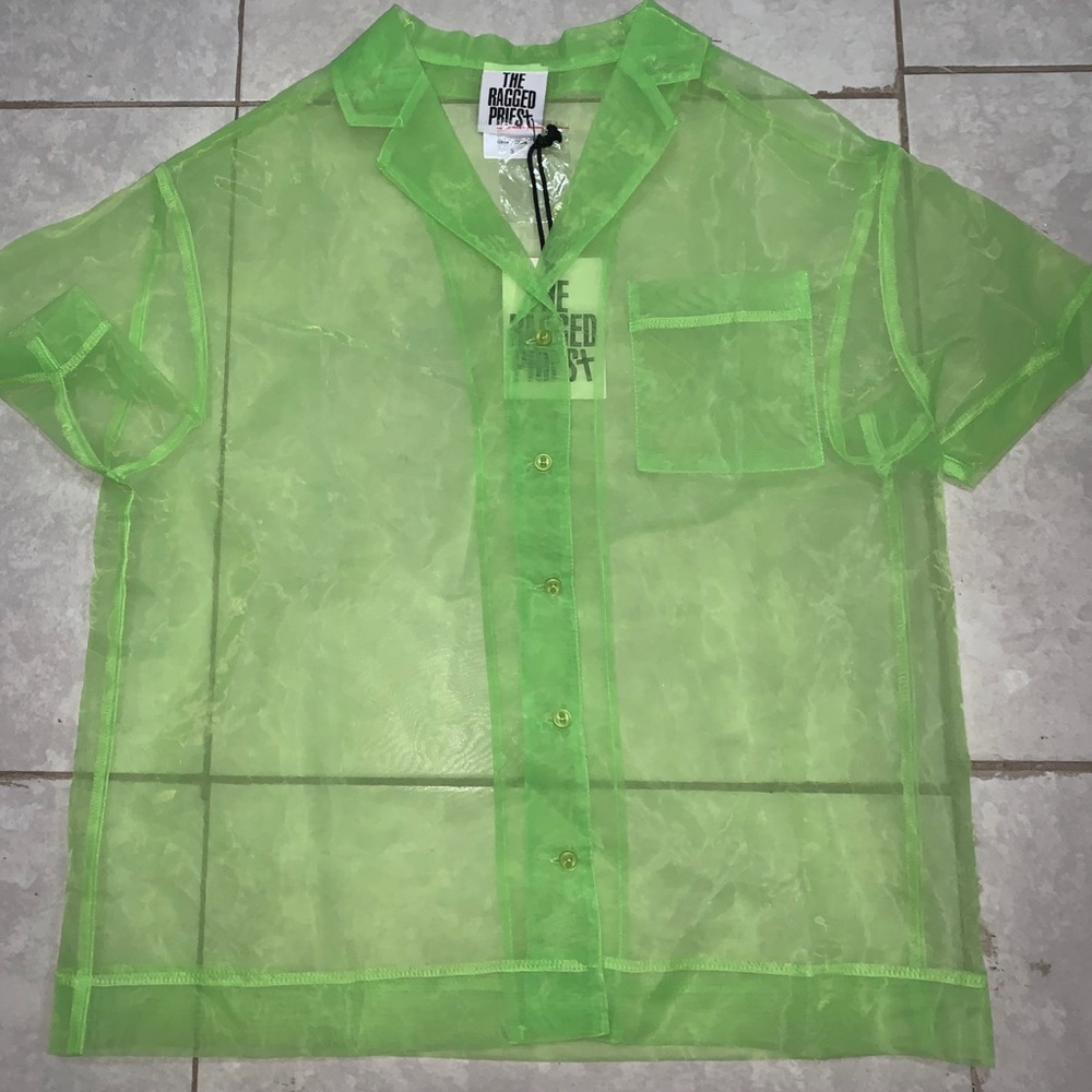 The ragged priest see through shirt